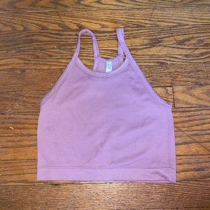 Purple crop top!